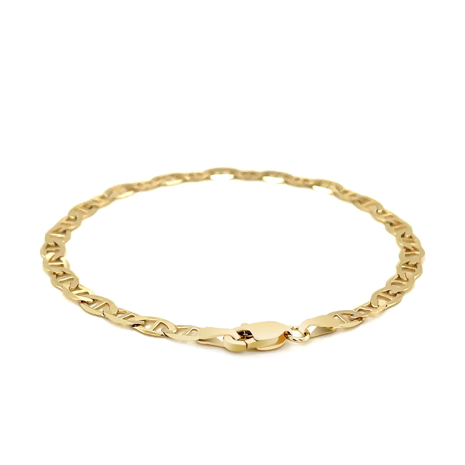 14k Yellow Gold Mariner Link Bracelet (4.50 mm)