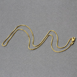 10k Yellow Gold Classic Box Chain (0.94 mm)