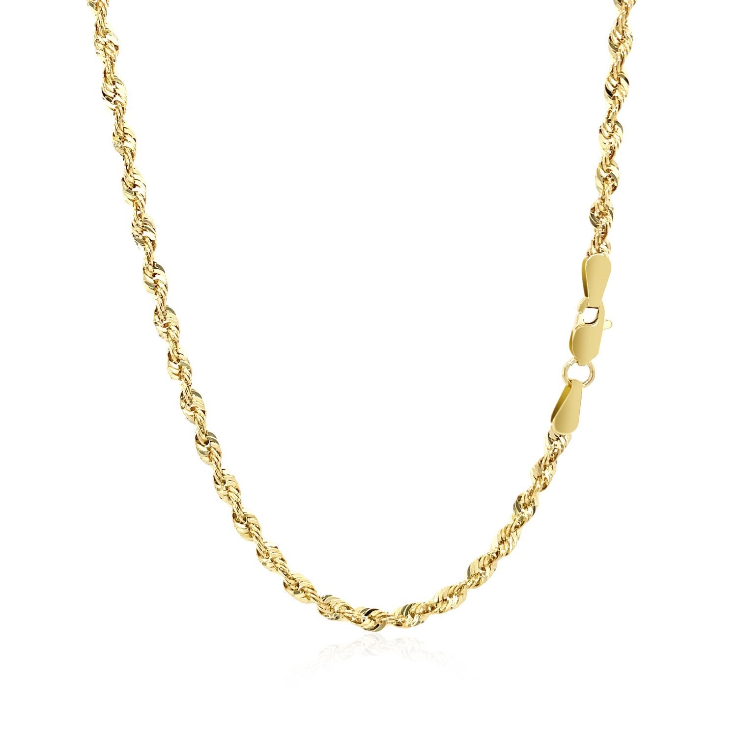 10K Yellow Gold Lite Rope Chain (2.50 mm)