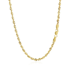 10K Yellow Gold Lite Rope Chain (2.50 mm)