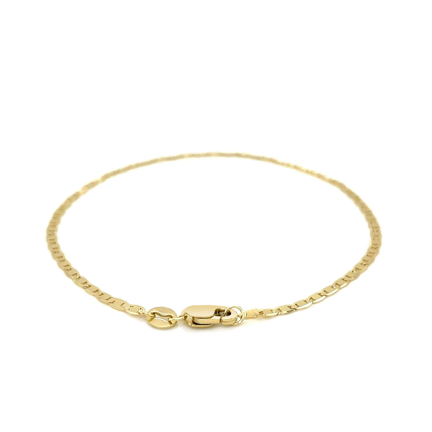 10k Yellow Gold Mariner Link Bracelet (1.70 mm)