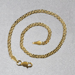 14k Yellow Gold Bismark Bracelet (2.50 mm)