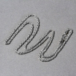 14k White Gold Light Rope Chain (2.00 mm)