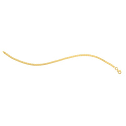 14k Yellow Gold 7 inch Mini Cube Bracelet (2.60 mm)