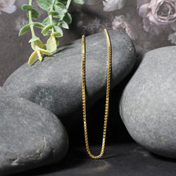 10k Yellow Gold Classic Box Chain (1.40 mm)